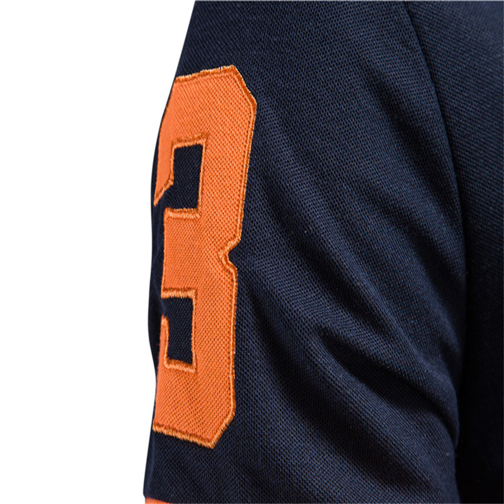 Polo Girafe à Manches Courtes pour Homme, Chemise Brodée de , Décontractée, Business, Social, Été, Directe