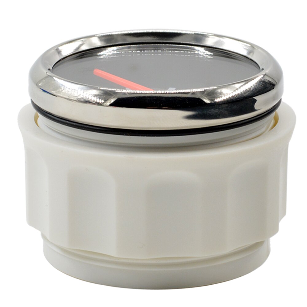 Round Earth 52MM Auto Car Ship Boat Tractor Water Fuel Level Gauge With Level Sensor Oil Liquid Tank Fuel Level Meter Indicator