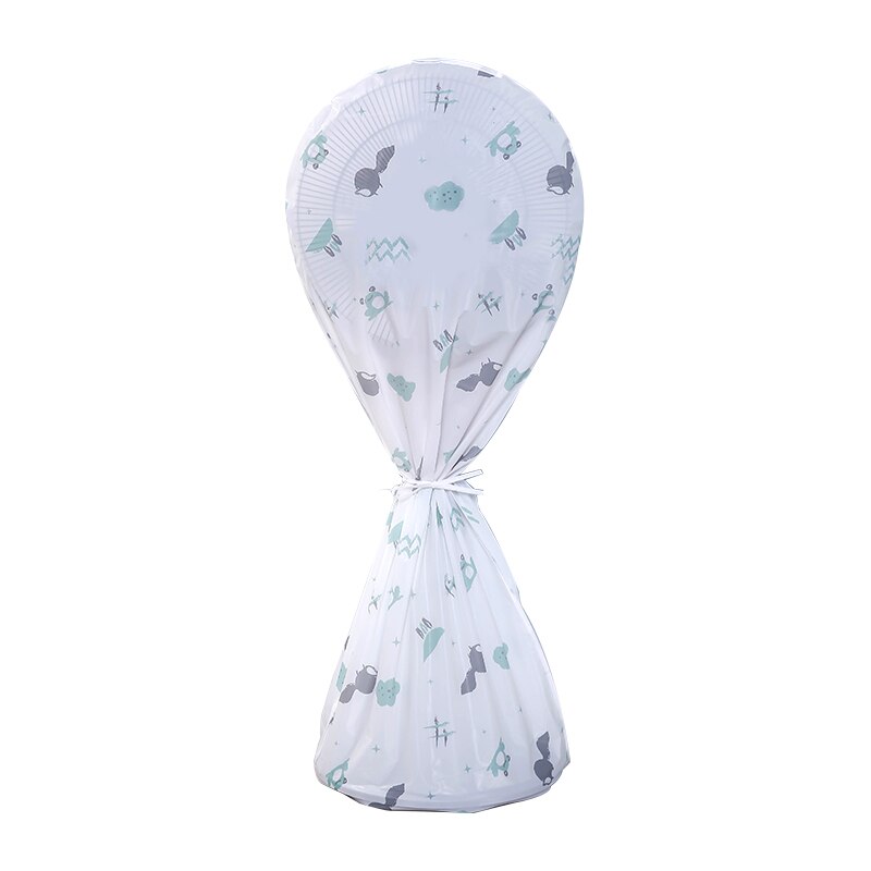Round Fan Guard Dust-proof Cover Washable Electric Fans Protector Cartoon Patterns Dust Protection Cover for Household Daily Nec: JJ2026782-M02-02