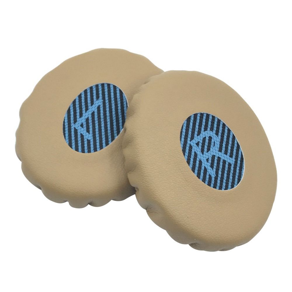 1Pair Replacement Earpads Cushion for BOSE OE2 OE2I Headset Headphones Leather Earmuff Ear Cover Earcups Noise-Cancelling: CORAL
