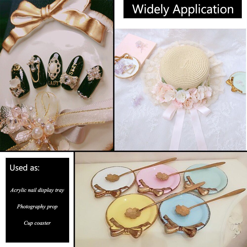 Plato de postre, posavasos, taza, resina sintética, lazo vintage, fruta, magdalenas, galletas, bandeja de aperitivos, mini vajilla para fiesta