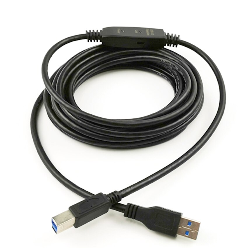 Usb 3.0 Printer Kabel Usb B Male Naar Usb A Male Usb 3.0 Kabel Extension Printer Draad Kabel 5M 10M 15M 20M Usb 3.0 Verlengkabel