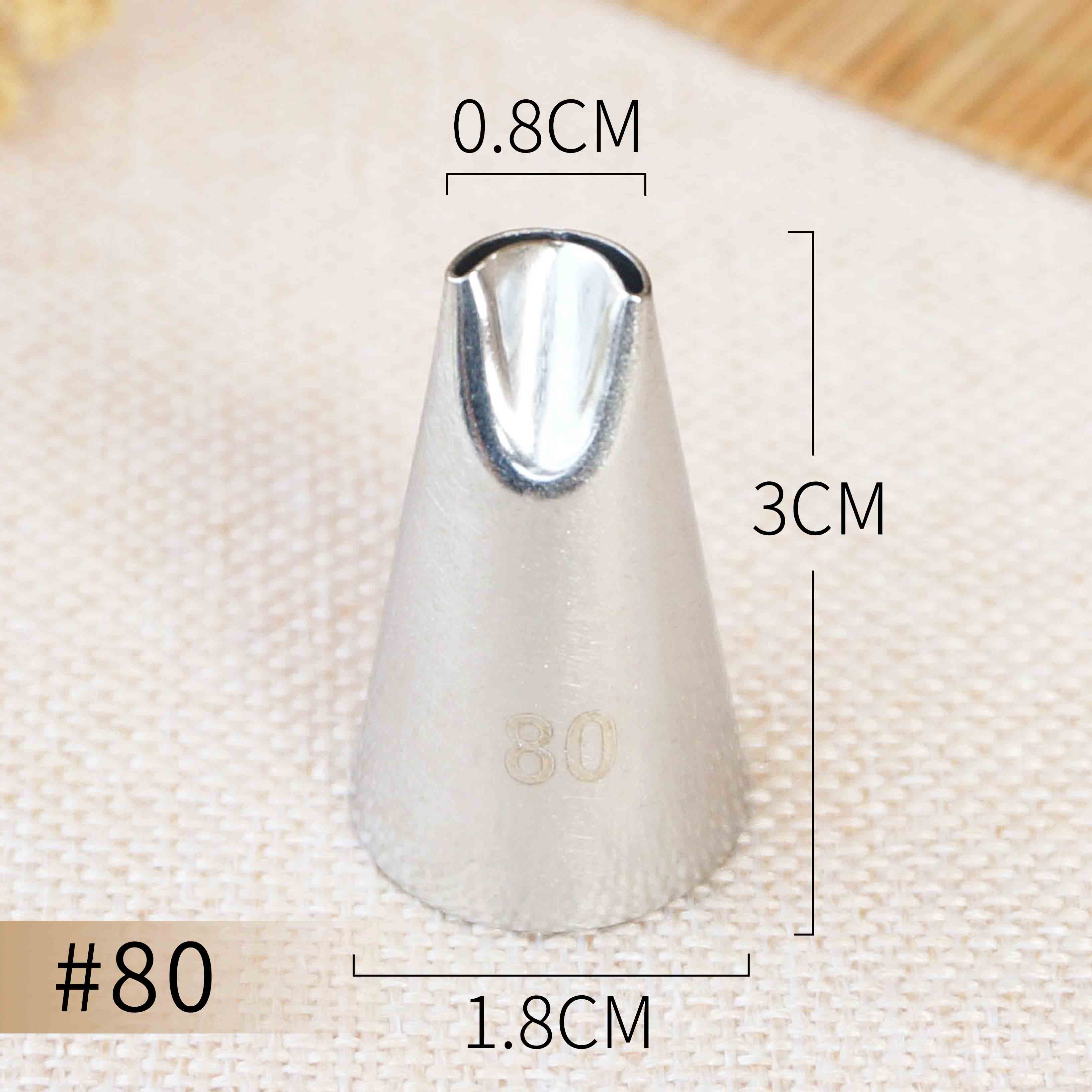 #79 #80 #81 krysantemumdyser til kaker fondant dekorere bakverk glasur rør Tips bakeware kjøkken bakeverktøy: 80
