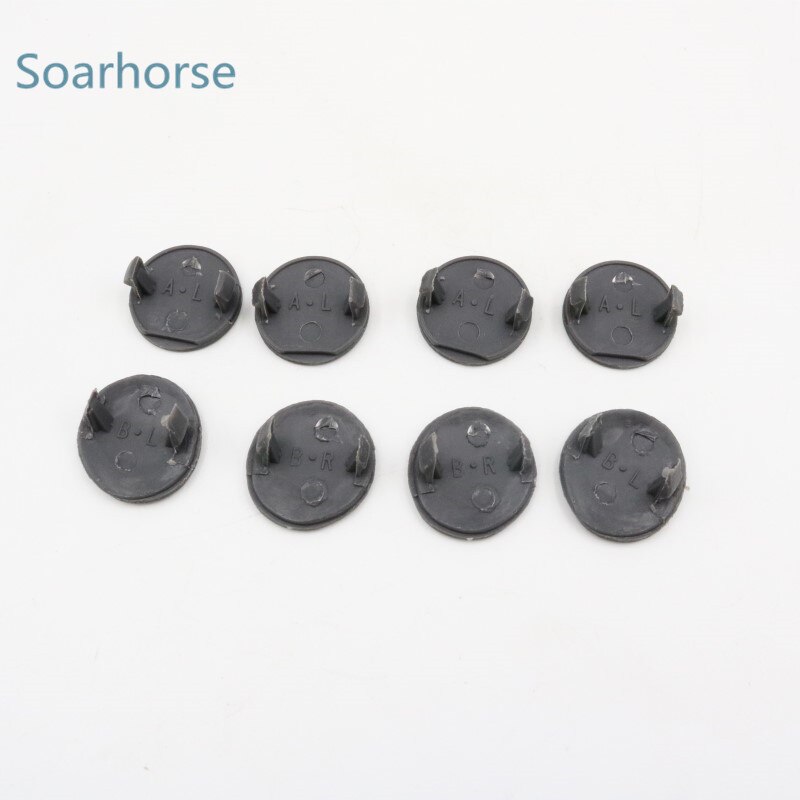 Juego de tornillos de reposabrazos para manija de puerta Interior de coche, cubierta decorativa para Mitsubishi Pajero Montero MK2 V31 V32 V33 V43 V45, 8 Uds.