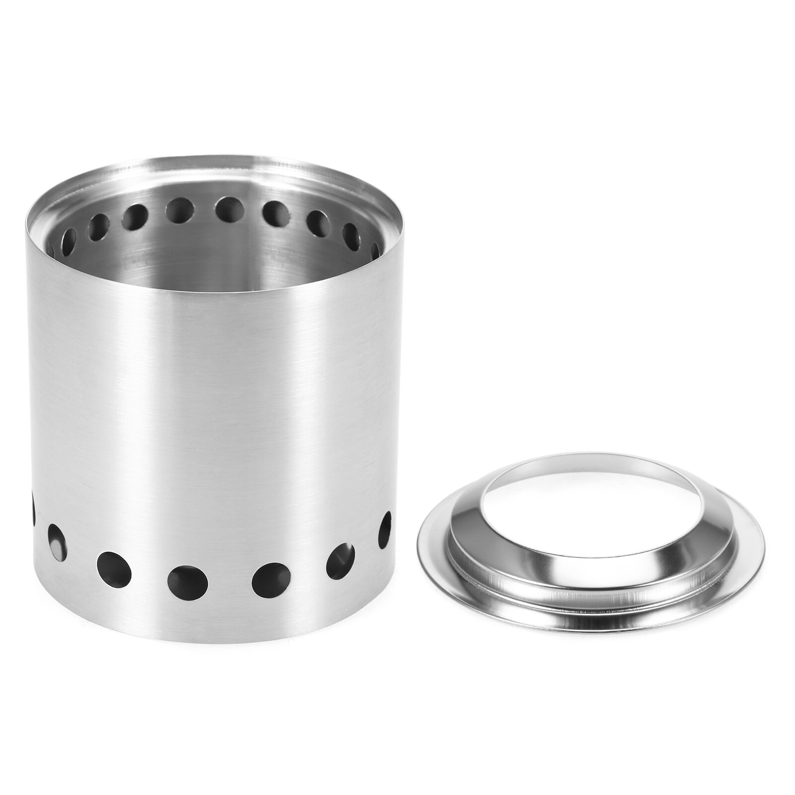 45 Outdoor Wood Burning Camping Stove Portable Low Smoke Stove Camping Cooking Supplies Picnic BBQ Equipment