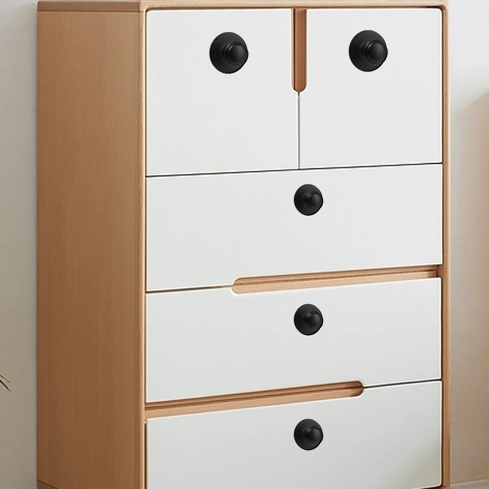 Manija de cajón sin perforaciones, manija redonda autoadhesiva de acero inoxidable, gancho de pared para puerta de ventana de armario de cocina, 1/3 Uds.
