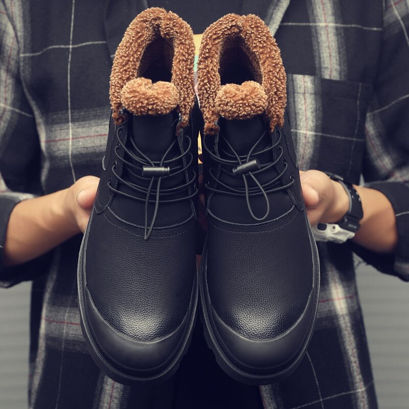 Jack Willden Mannen Enkellaarsjes Suède Warme – LovingPrices