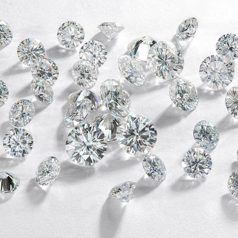 Joiashome Losse Moissanites Steen D Kleur 8.0Mm Brilliant VVS1 Grade Excellent Cut Vrouwen Fijne Sieraden Maken Met Certificaat