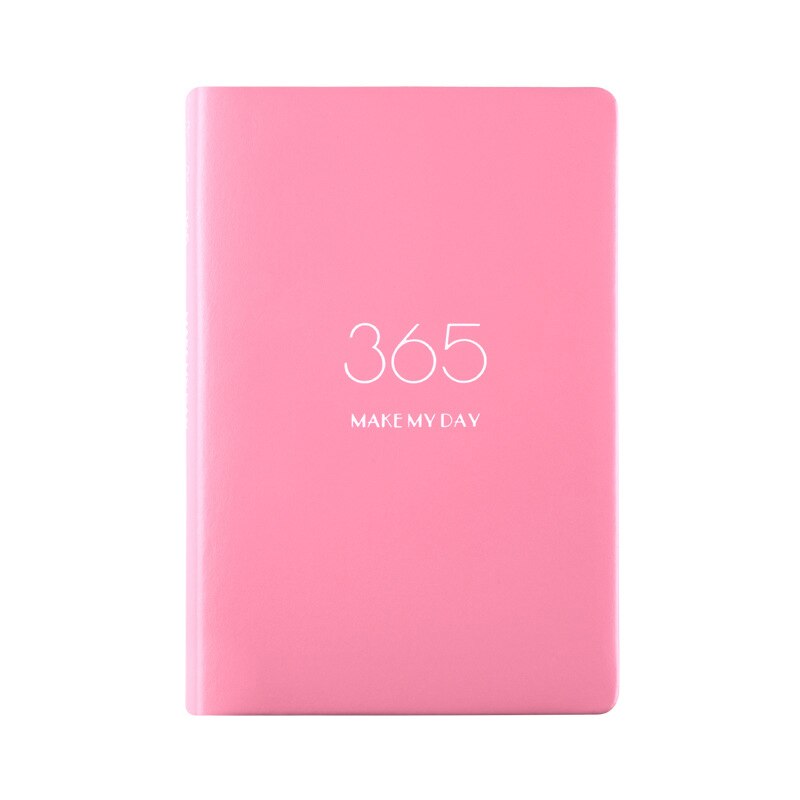 Agenda planificateur organisateur A5 Agenda hebdomadaire mensuel cahier et Journal 365 jour Plan carnet de notes retour à l'école manuel de voyage: Rose