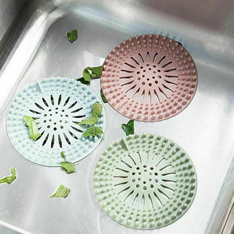 Silikon Küche Waschbecken Abfluss Stecker Siebe Waschbecken Abdeckung Dusche Haar Fänger Sieb Abfluss Stopper Küche Zubehör