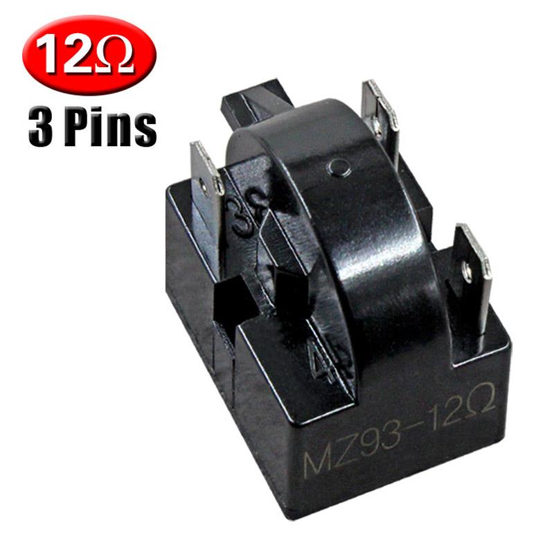 1pc 3 nastaa 12 ohm jääkaappi ptc käynnistin jääkaappi pakastin kompressori käynnistysosa jääkaapin käynnistin iso sisäosa