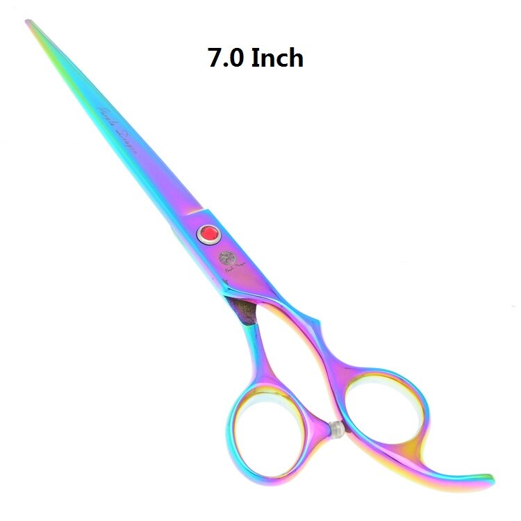 6.5 "paarse draak huisdieren trimschaar hondenhaar uitdunschaar honden knipschaar  jp440c dierentondeuse  b0017b: B0017b-01-70