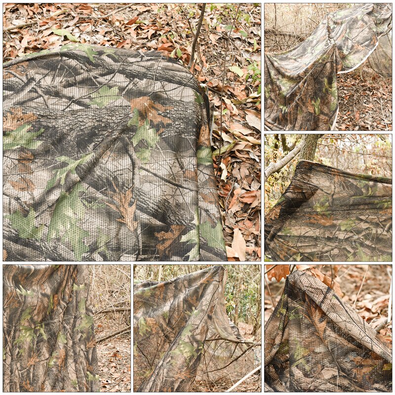 1.5 M Breedte Single Layer Ademende Maple1.0 Camouflage Luifel Cover Mesh Stof Doek Binnenplaats Tuin Hek Decoratie