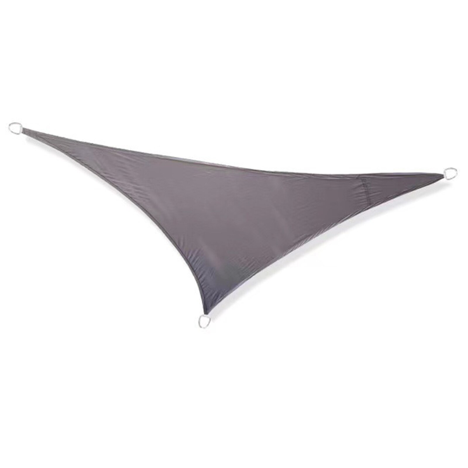 Triangular Polyester Waterproof Sunshade Canopy Outdoor Camping Awning: Donkergrijs