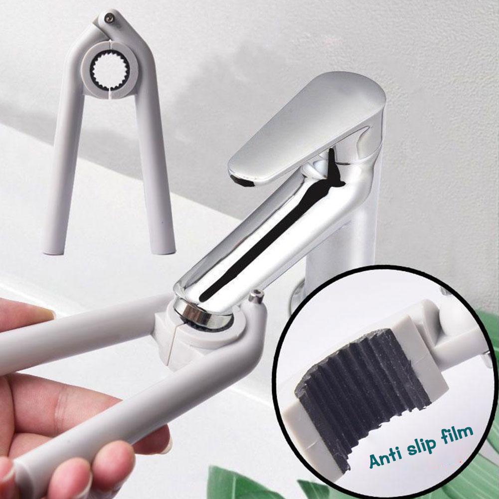 Torsione Rubinetto Aeratore Chiave Lavabo Da Cucina Beccuccio Filtro Strumento di Rimozione Bagno Antiscivolo Allentamento Rubinetto Chiave Maniglia Strumenti