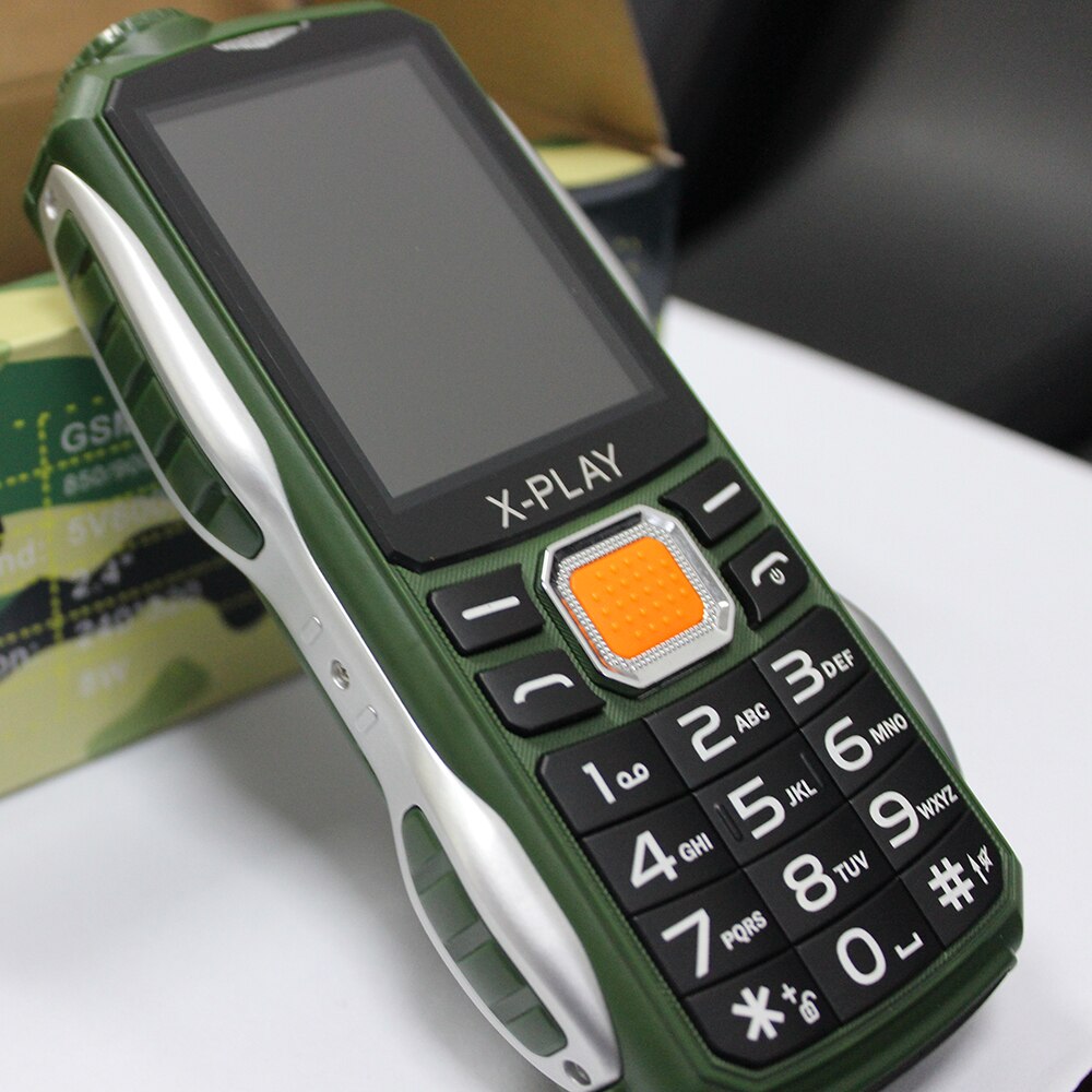 ! D7000 Cheapest Mobile Phone GSM Dual SIM Card Big Button Phones Preferential Multilingual Elderly Cellphone PK A6: Add 8GB TF Card / Green English Button