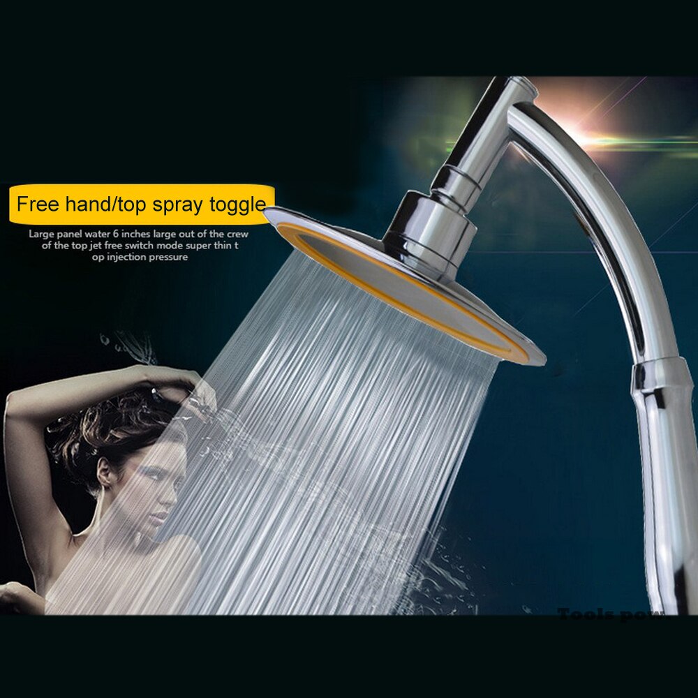 Bathroom Shower Hand-held Pressurized Shower Set plastic Head High Pressure Boosting Water Saving Beads Utility Bathroom Tools