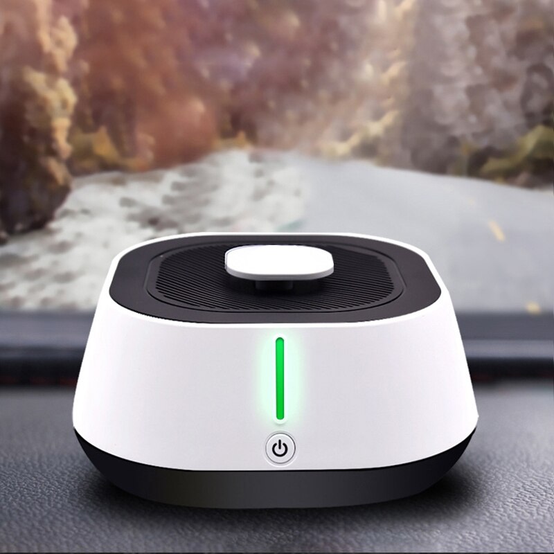 Luchtreiniger, luchtverfrisser voor in huis en in de auto, krachtige rookverwijderaar, opladen via zonne-energie, elimineert pollen,