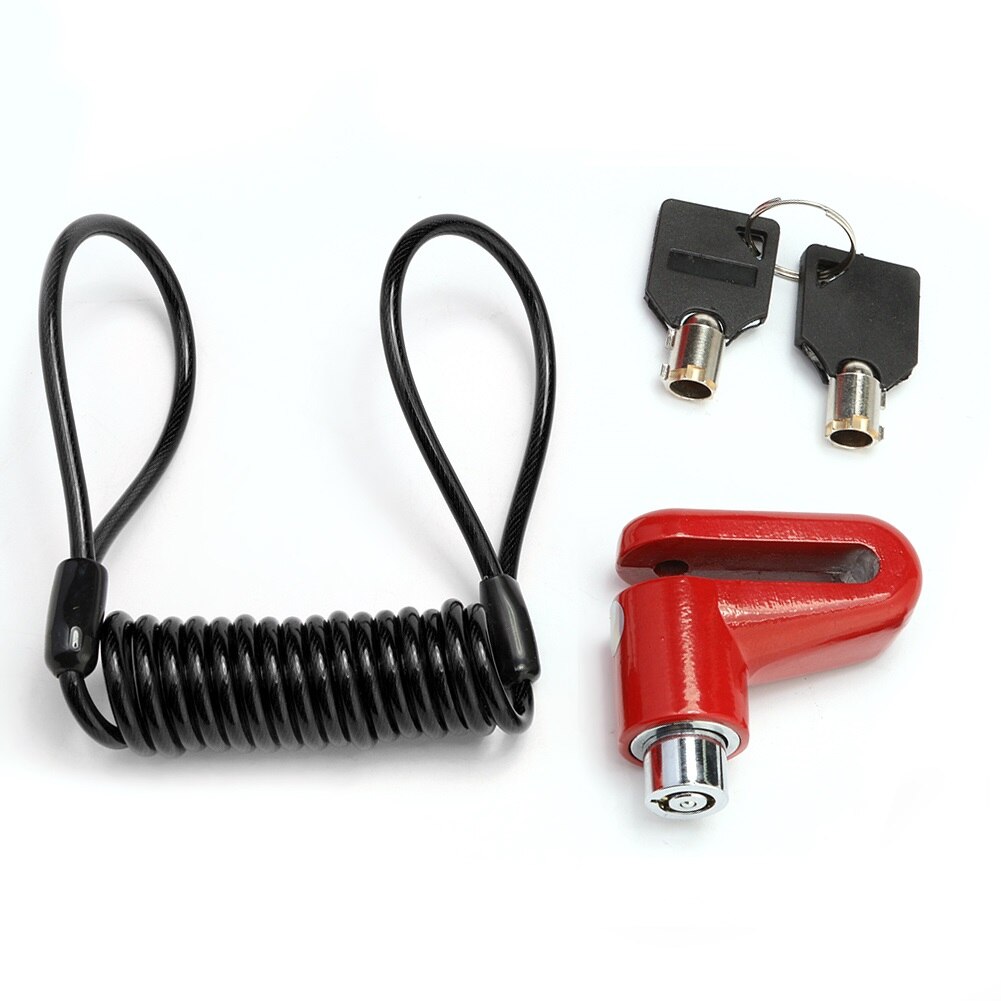 Scooter lock Anti-Theft Disc Brakes Lock with Steel Wire for Xiaomi M365 Electric Scooter Skateboard Wheels Lock Disc Brake: B