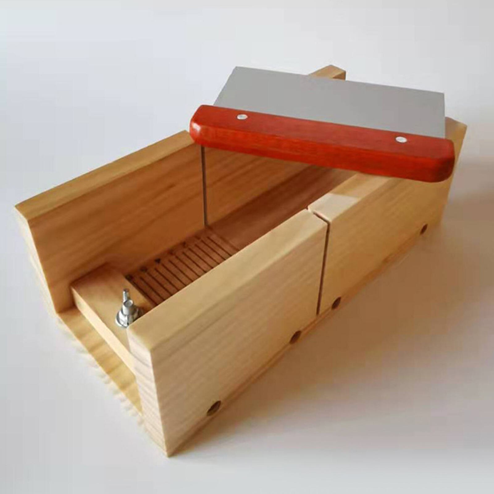 Grenen Hout Zeep Cutter Mold Loaf Beveler Schaafmachine Zeep Cutter Slicer Voor Handgemaakte Kaarsen Trimmen Zeep Cake Snijden Maken Tool