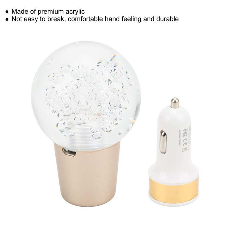 Gear Knob Gear Shifter Knob Easy Installation for Most Manual Cars