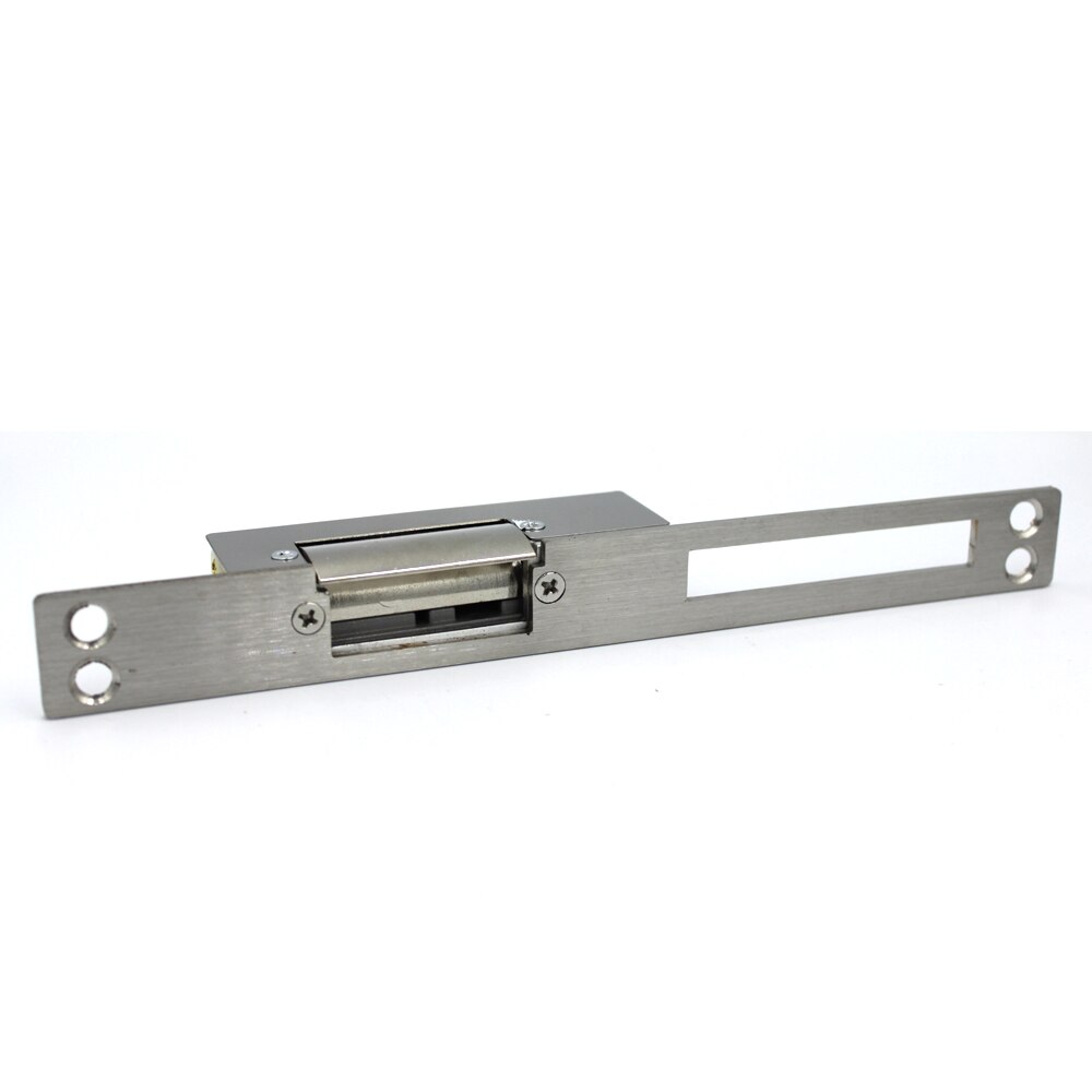 Cerradura de puerta de golpe eléctrico Fail Secure Fail Safe NO NC cerradura de puerta de golpe eléctrico DC12V panel largo puerto Dual