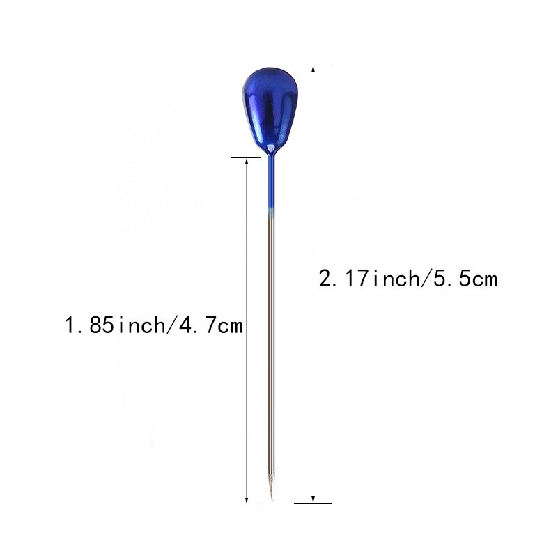 100PCS Extra Long Pearl Head Pin Straight Sewing Pins for Corsage Dressmaking Florists Sewing Pins with Plastic Box