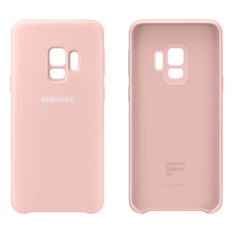 for Samsung S9/S9+ Liquid Silicone Case Official Silicone Soft Back Cover for Samsung Galaxy S9/S9 Plus Case Protection Cover