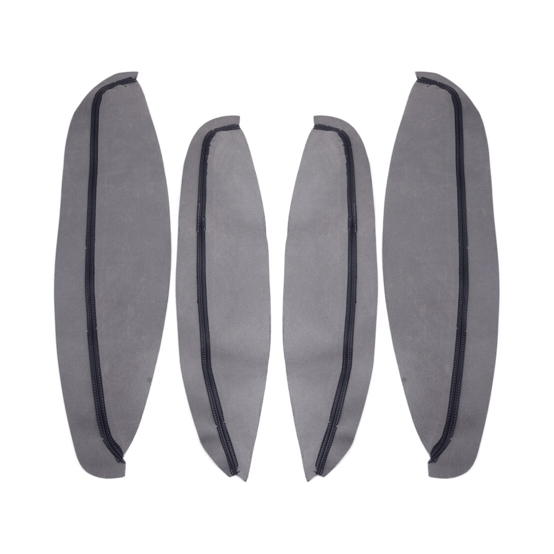 4 Stuks Deur Armsteun Panel Microvezel Leer Trim Cover Fit Voor Nissan Qashqai J10 2007