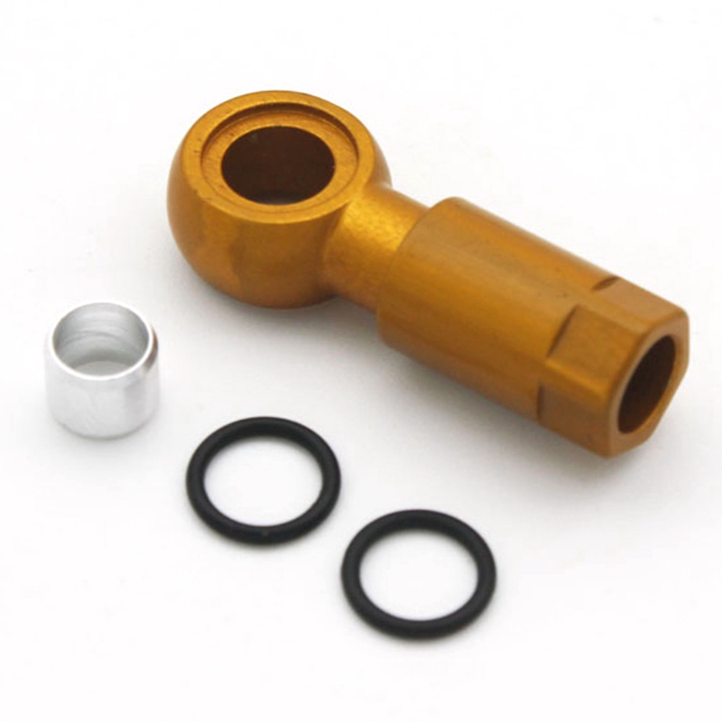 Aguja de manguera de freno de disco hidráulico para bicicleta, cabezal de oliva para Shimano SLX XT XTR, accesorios de freno de ciclismo