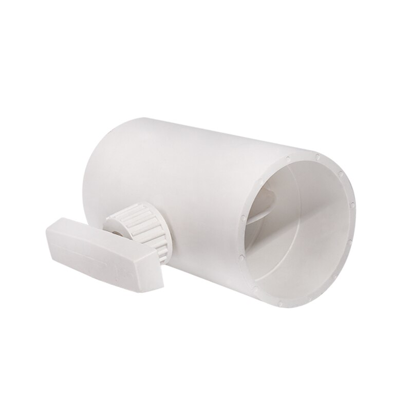 ABS damper regulating valve check valve PVC pipe air volume regulating valve duct valve manual circular switch valve