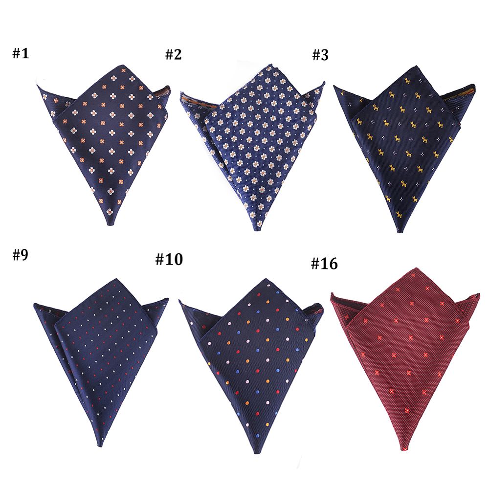 Neue Für Männer Baumwolle Tasche Platz Westlichen Stil Blumen- Taschentuch für Anzug Tasche Hochzeit Platz Paisley Hanky