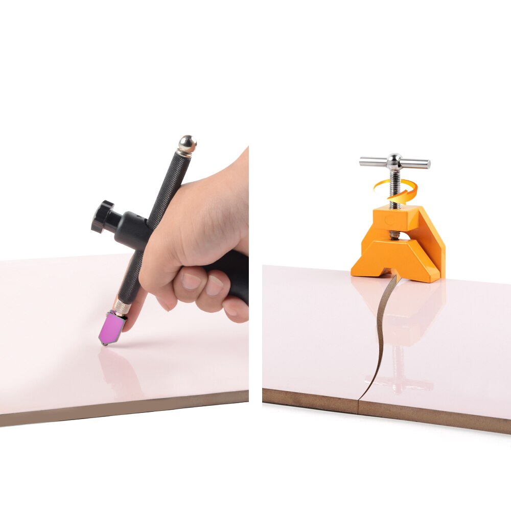 Handmatige glassnijder tegelopener glassnijder 19mm handbediende vervangende snijkoppen keramische tegelsnijder tegelgereedschap