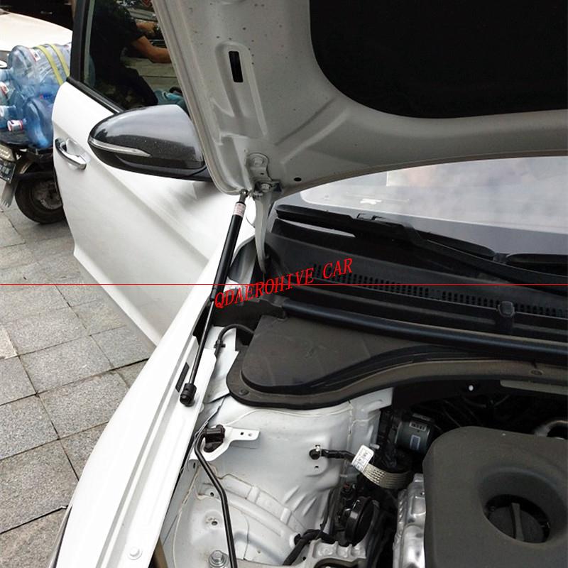 QDAEROHIVE car hood reuses the gas spring support rod Slow Down Shock Gas Strut for Hyundai Verna Elantra MISTRA special