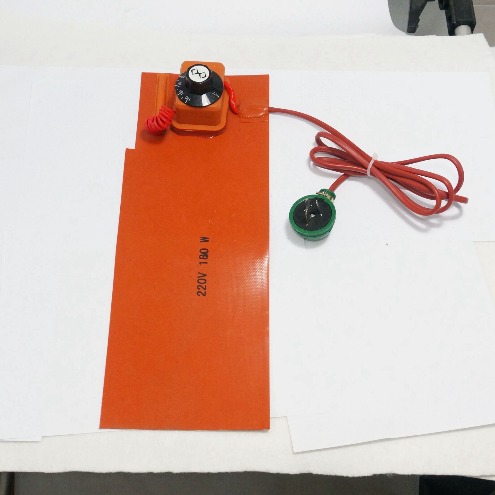 150x300mm 180W 220V Silicon heater LCD Screen Separator with rotary knob thermostat