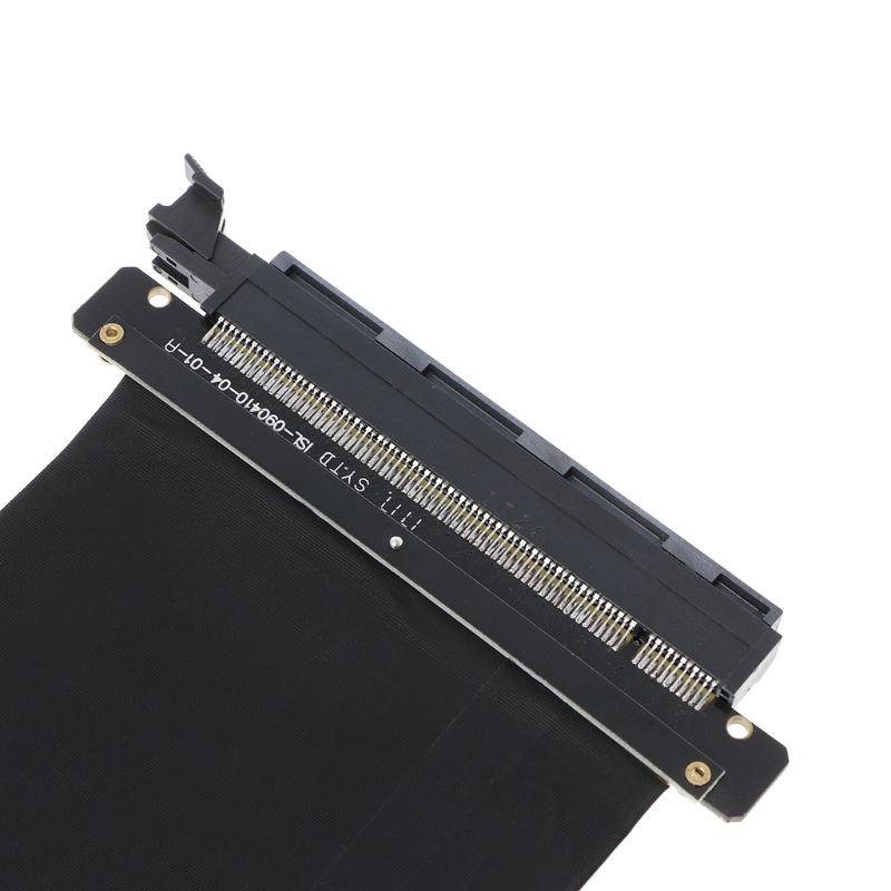 PCI Express 3.0 High Speed 16X Flexible Cable Extension Port Adapter Riser Card PC PCI-E 3.0 Graphics Cards Connector Cable 24cm