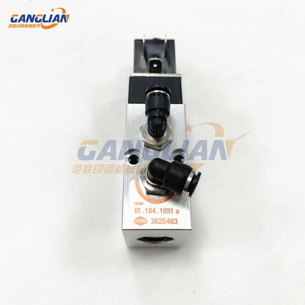 1 piece Heidelberg Machine 98.184.1051 Solenoid Valve 61.184.1051