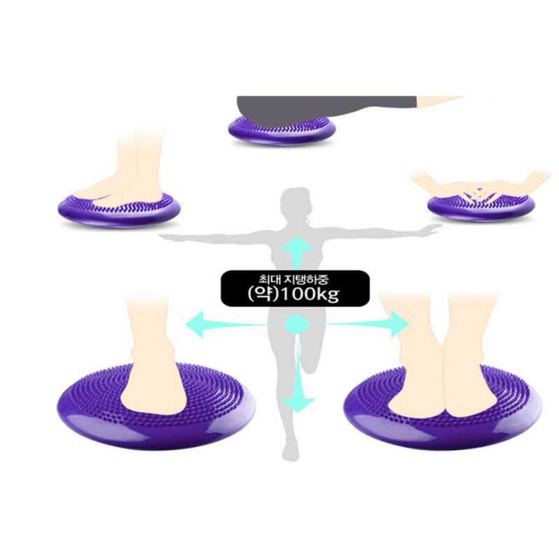 Balance Twist Boards Plate Yoga Physical Massage Balance Waist Twisting Disk Cushion Thick Riot Yoga Training Board Fitness