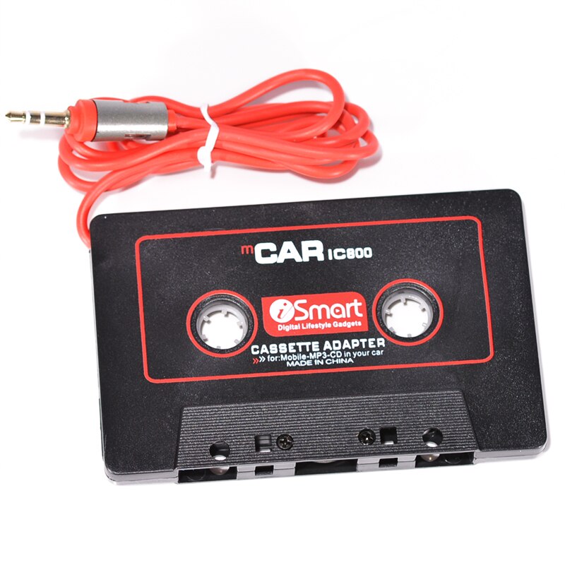 1PC Auto Kassette Adapter Kassette Mp3 Spieler Konverter Für iPod Für iPhone MP3 AUX Kabel CD-Spieler 3,5mm Jack Stecker