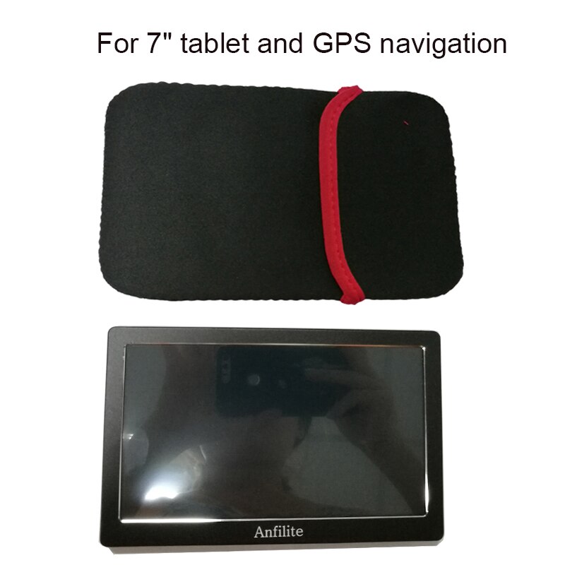 Anfilite 7 &quot;Inch Soft Bag Sleeve Case Gebruikt Voor 7 Inch Tablet En Gps Navigatie