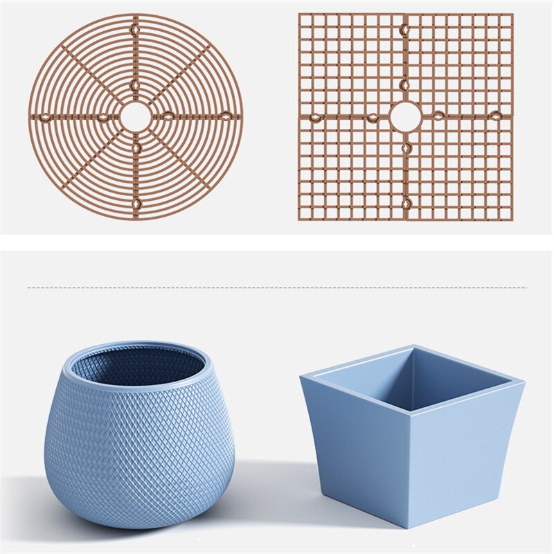 1Pc Plant Pot Bodem Guard Met Nagels Plant Pot Rooster Bloem Pot Cover Baby Veiligheid Muis Tuin Home Plant protector