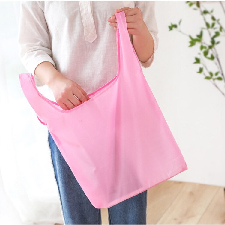 Shopping Bag riciclabile Ecologico Riutilizzabile Viaggi Tote Sacchetto di Nylon Piegante della Borsa del Sacchetto di Libro Stampato Sacchetto