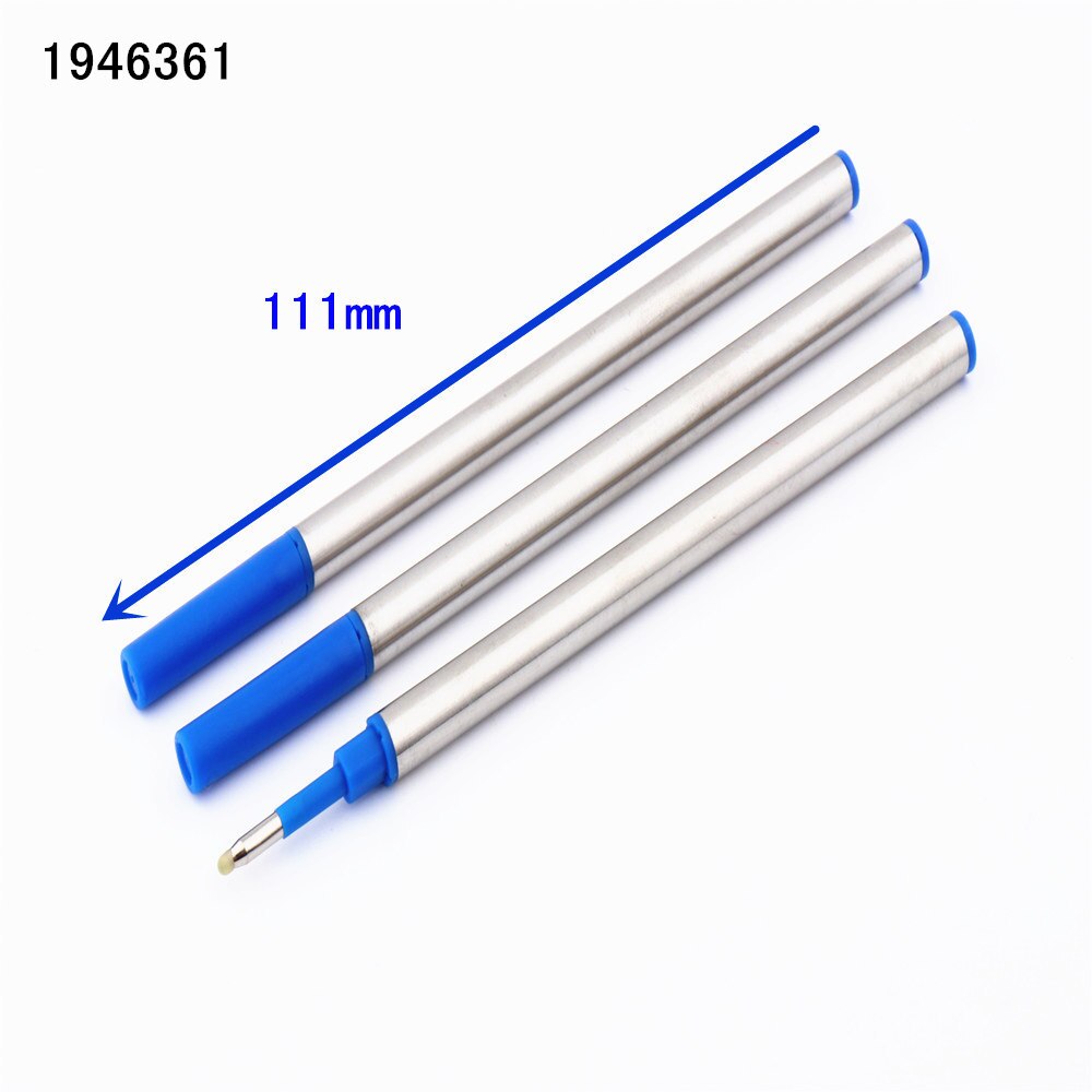 725 Red White Black Business office Rollerball Pen School student stationery Supplies Rollerball Pens: 3pcs Ink Blue