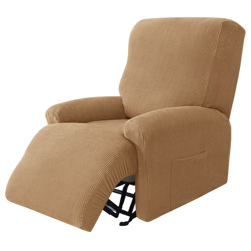 Polar Fleece Recliner Cover Split Relax All-inclusive Lazy Boy Chair Cover Lounger Single Couch Sofa Slipcovers Armchair Covers: 3776-ZHS-10