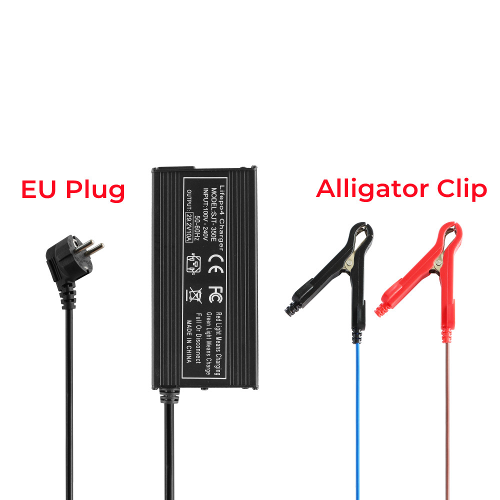 12V 24V LiFePO4 Battery Charger 20A 40A High Power Fast Charge Lithium Battery Pack Energy Storage Charger 14.6V Battery Adapter