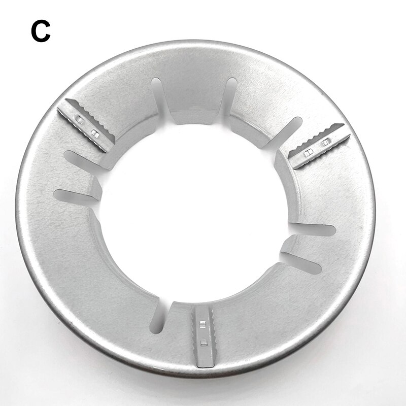 Metal Gas Stove Windshield Polyfire Energy-Saving Windshield Hood Household Gas Stove Wind Shield Bracket for Cooker Cookware: C