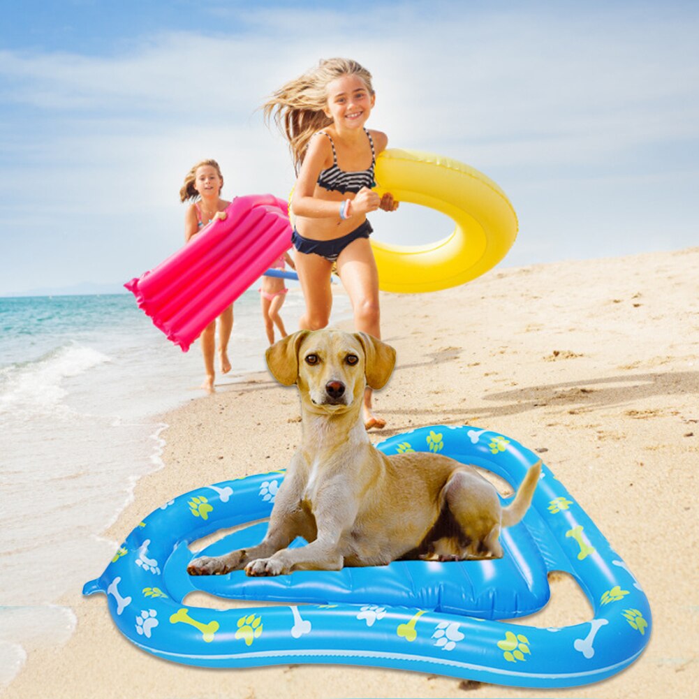 Opblaasbaar Zwembad Hond Drijvende Rij Water Speelgoed Pvc Water Hangmat Pool Float Ligstoel Stoel Huisdier Water Sport Speelgoed