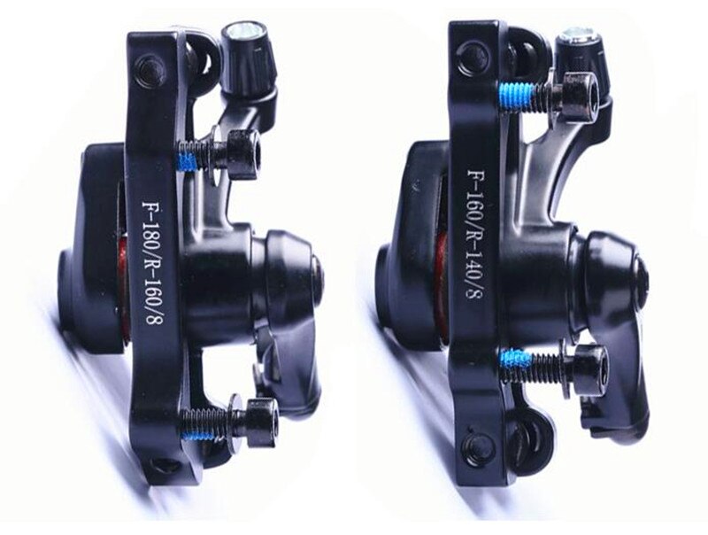 Aluminum Alloy Mechanical Disc Brake Set Mountain road Bike Disc Brake: F and R Brake
