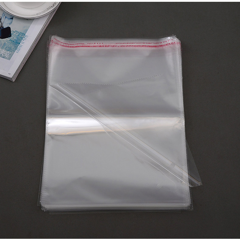 100pcs/lot Transparent Self Sealing Plastic Bags Packaging Self Adhesive Resealable Cellophane Poly OPP Bag Plastic Baggie