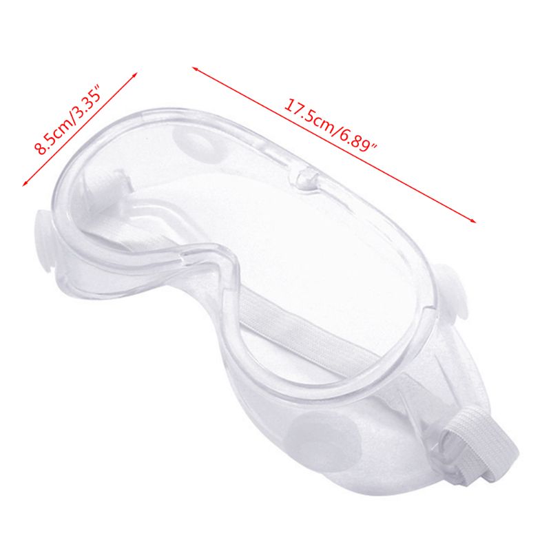 Safety Goggles Lab Glasses Protective Virus Anti Fog Splash Chemical Industrial Eyewear